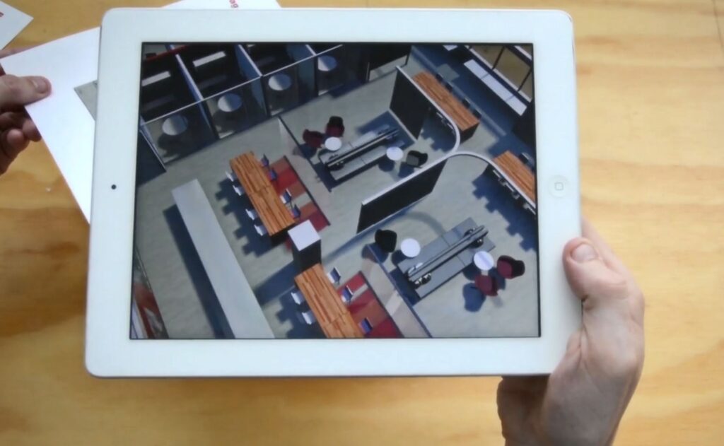 Augmented reality model viewer